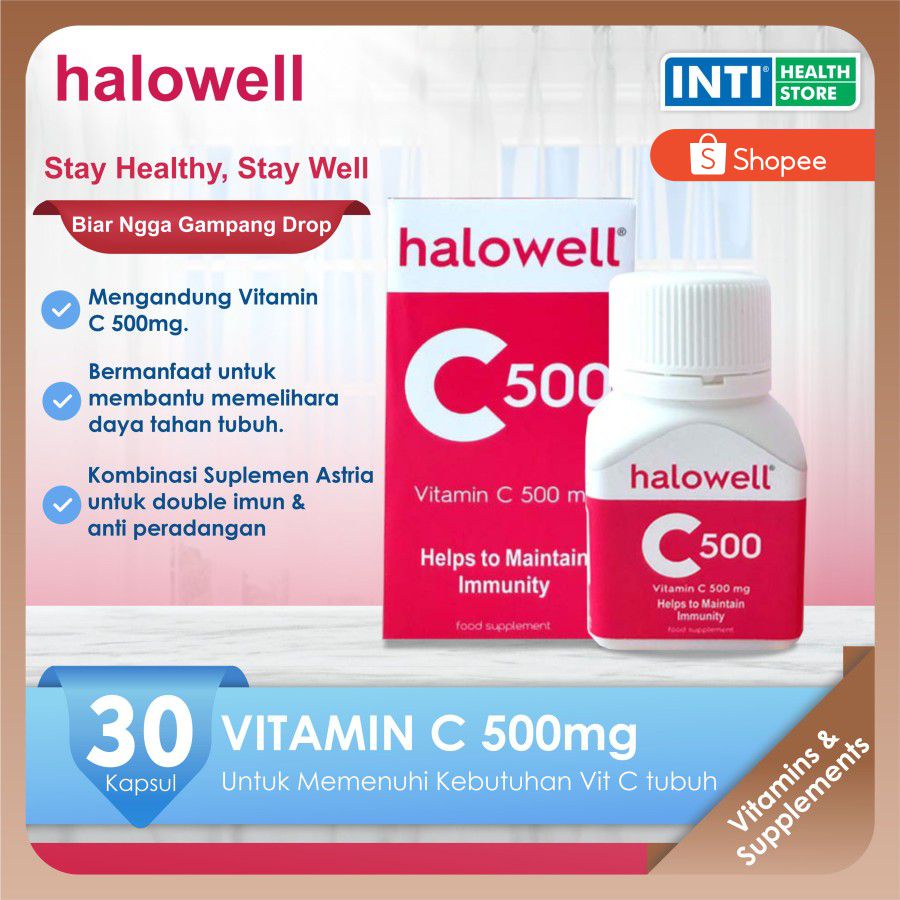 HalloWell Vitamin C 500mg