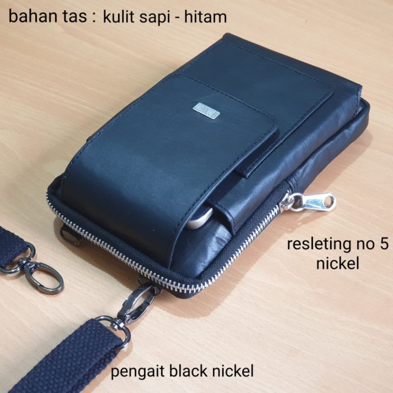 Tas selempang mini kulit asli 02