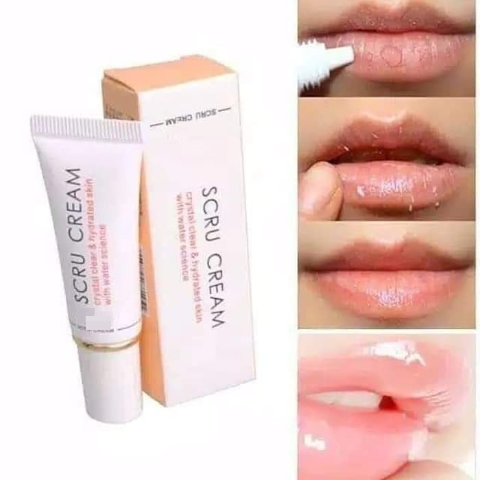 [ORI IMPORT] MXU SCRU CREAM PELEMBAB BIBIR ANTI KERING / CREAM BIBIR