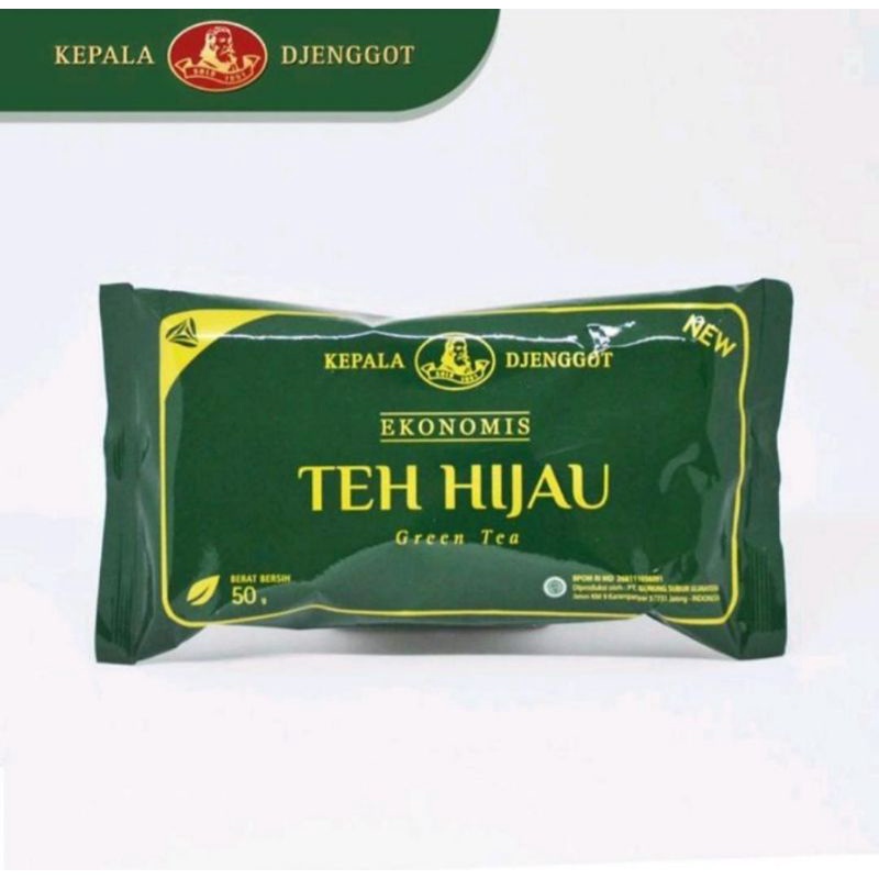 

TEH HIJAU KEPALA DJENGGOT SACHET 50 GR