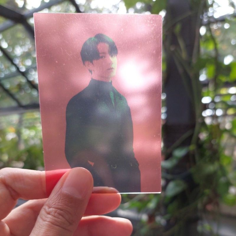 BTS Official Film Card of Map Of Soul Concept Book ( Clue Version ) Jungkook Version