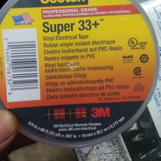 isolasi 3M scoth 33+
