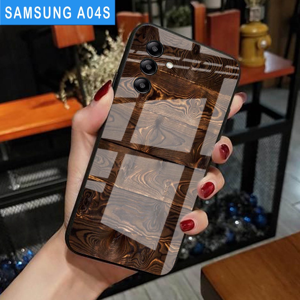 (S90) SoftCase Glass SAMSUNG A04S - casing Terbaru handphone - SAMSUNG A04S  - pelindung handphone -