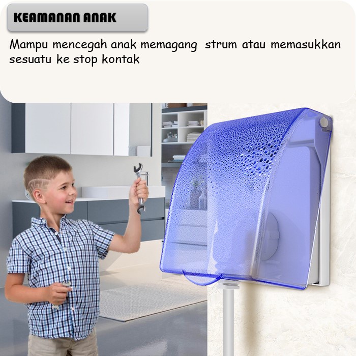 TUTUP PENGAMAN STOP KONTAK / COVER PELINDUNG COLOKAN