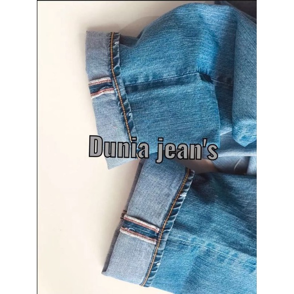 DJ //CELANA lvs BAHAN JEANS /CELANA PANJANG PRIA MASA KINI