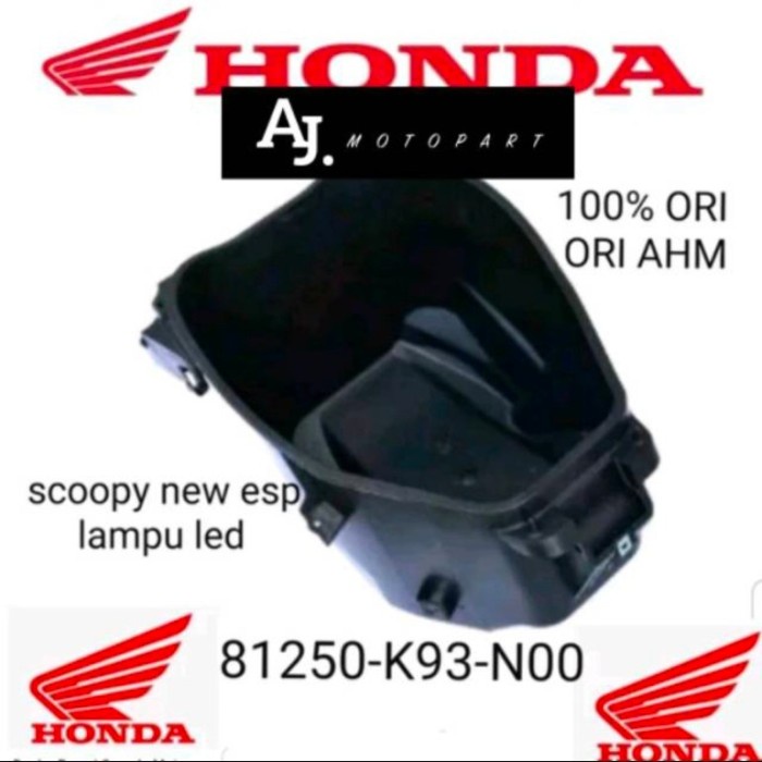 Box Bagasi Scoopy New Esp 2017- 2019 Ori Ahm Asli Honda