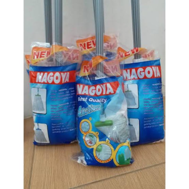 [DGB] ALAT KAIN PEL NAGOYA SUMBU MOP 703 JUMBO 19CM GAGANG LEBAR HIGH QUALITY