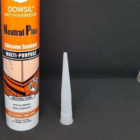 

Lem silicon non asam clear, white