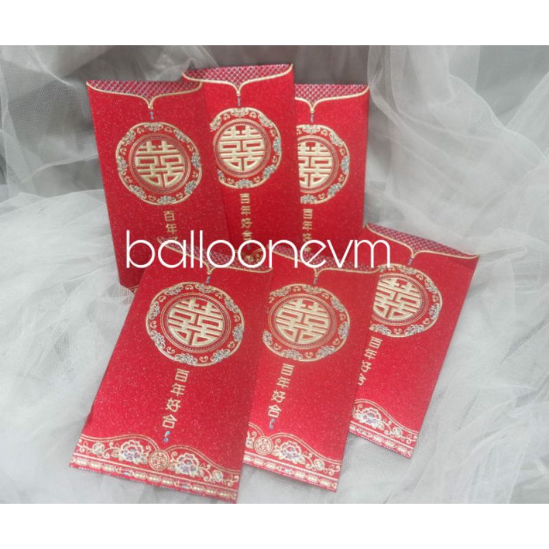 

Angpao Wedding Premium Gliter Panjang