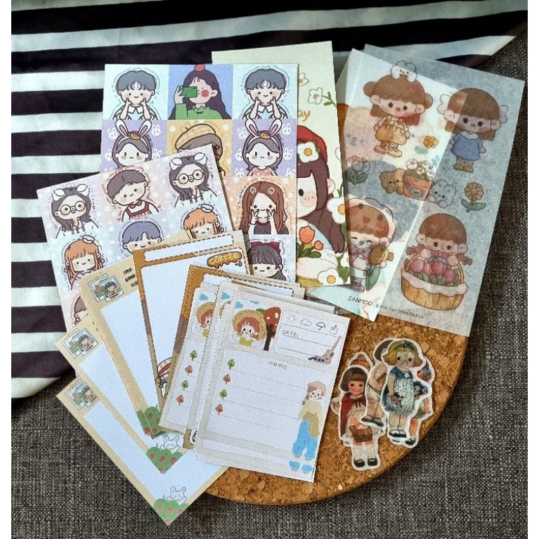 

Jurnal Kit Edisi Chibi / YFK_Klips / Memo / Stiker / Scrapbook
