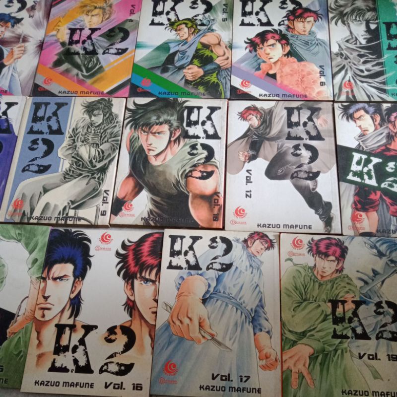 komik k2 kazuo mafune