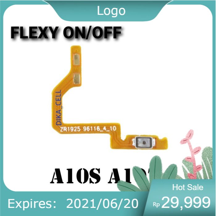 FLEXI ON OFF SAMSUNG A107F - FLEXI ON OFF SAMSUNG A10S
