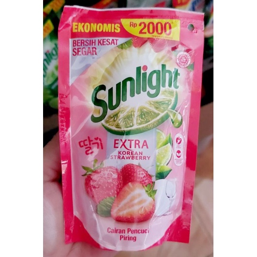 Sunlight / Mama Lemon refill kemasan pouch 105 ml / Bio Ekstra Jeruk Nipis 137 ml/Ekonomi Power Liquid  132ml