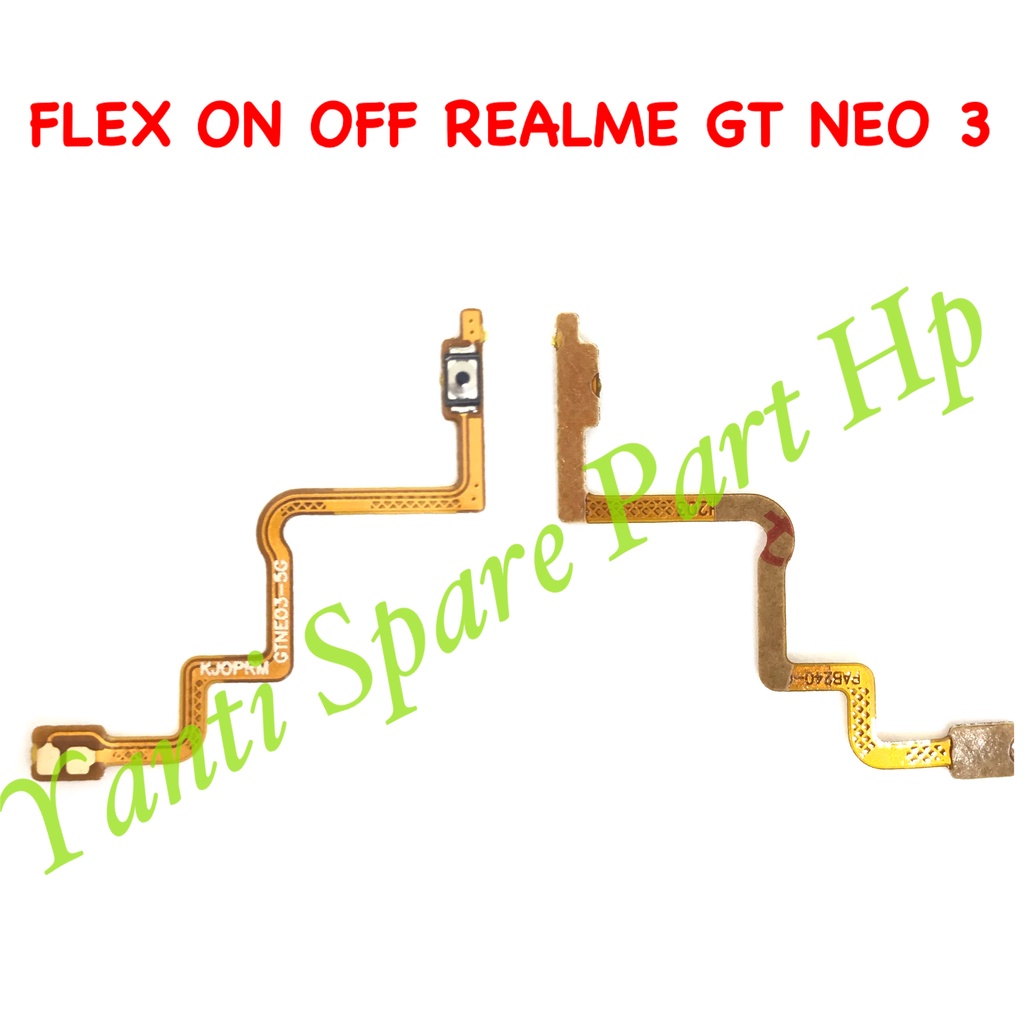 Flexible On Off Realme GT Neo 3 Original Terlaris New