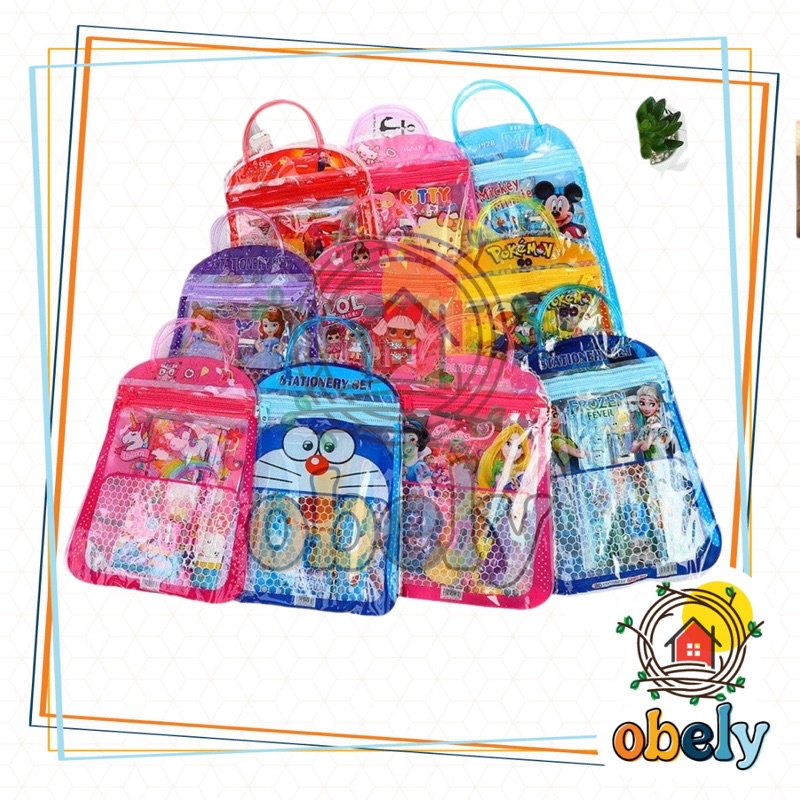 

Stationery Set Tas 7In1 Karakter