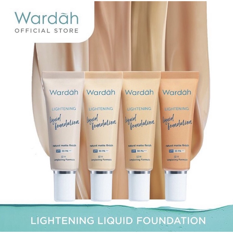 Wardah Lightening Liquid Foundation 6 ml