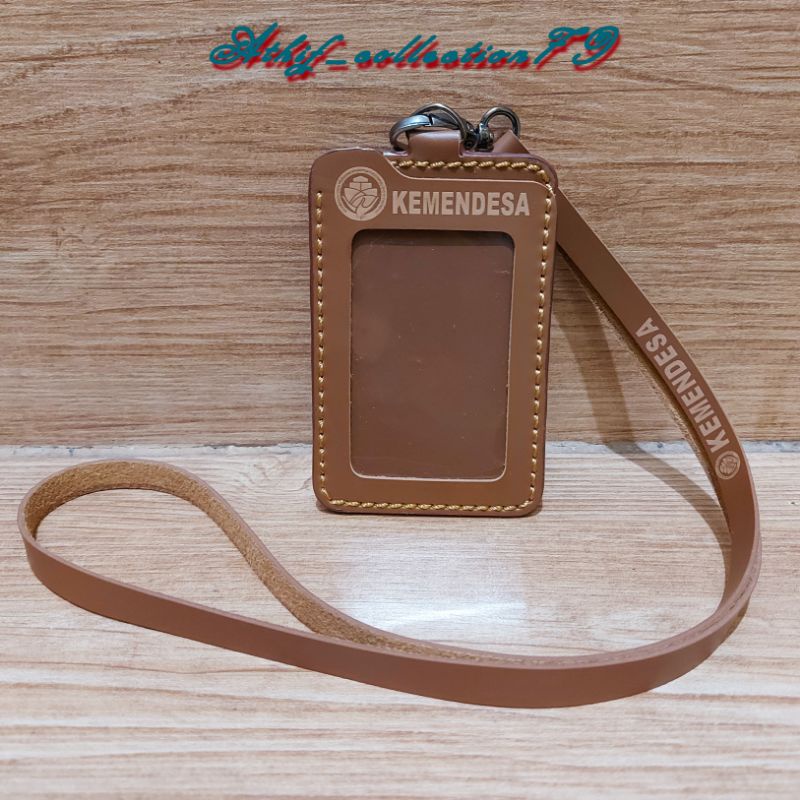 

Tempat Id Card Kulit KEMENDES Kulit Holder Id Card Kulit Kemendes Kalung