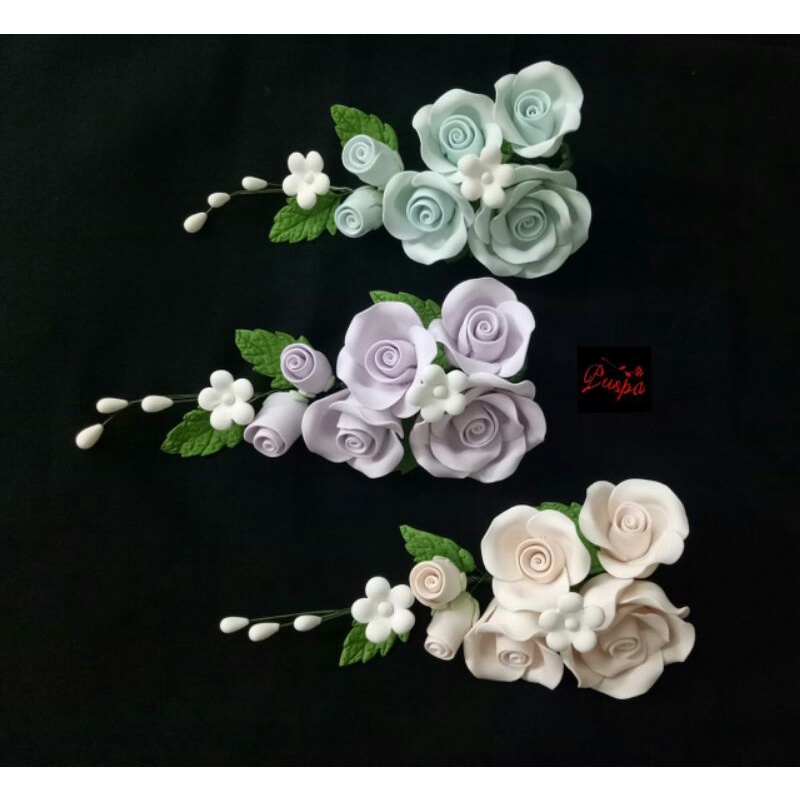 

(493/PRBB) Gumpaste Flower Sugar Flower/Bunga Gumpaste Rose
