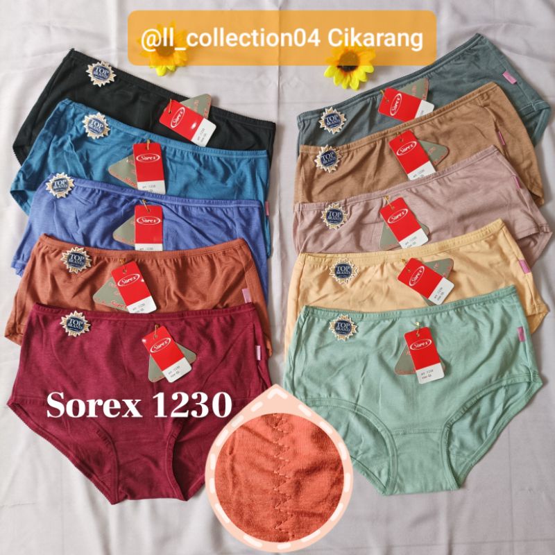 Sorex 1230 CD Basic Midi Katun | Celana Dalam Cewek Merk Sorex Original