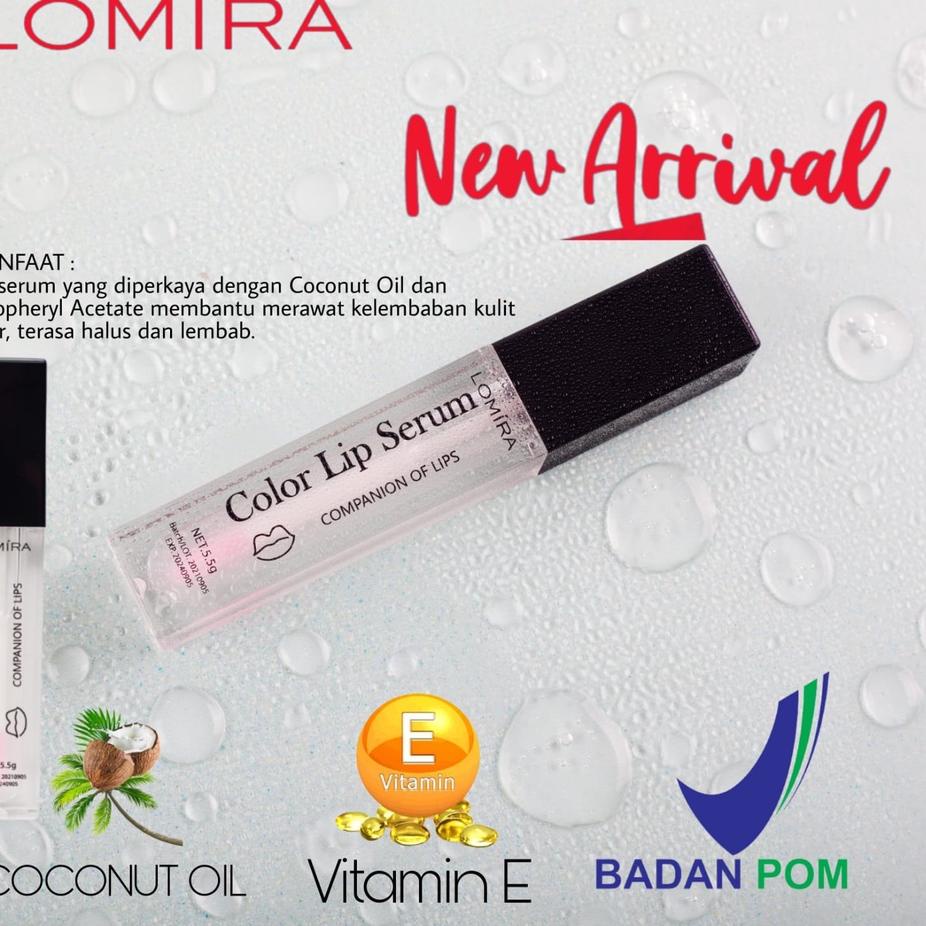821DGH LOMIRA Colour Lip Serum Dijamin Ori