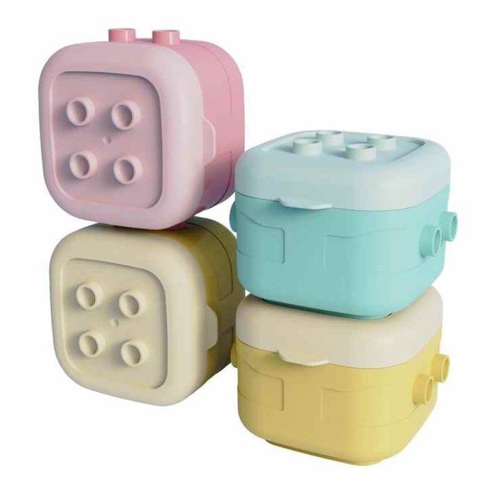 KAYANA Baby 4pcs Baby Food Container BPA Free Stackable Tempat MPASI