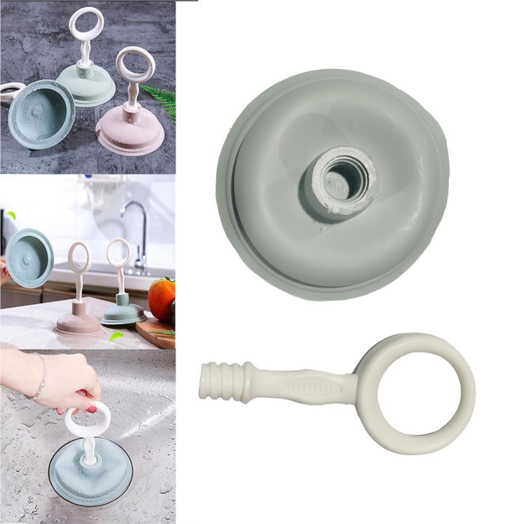 Toilet Plunger PP PE Reusable Serbaguna Kecil Dengan Gagang Sikat Mangkok Aksesori Rumah Disposer Alat Pembersih Wastafel