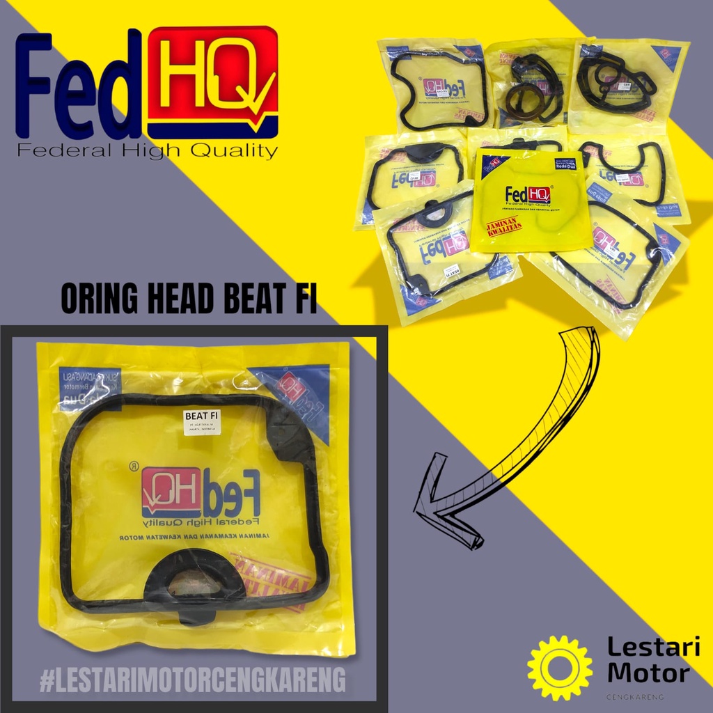 KARET SEAL ORING GASKET CYLINDER HEAD BEAT FI SPACY FI SCOOPY FI FEDHQ