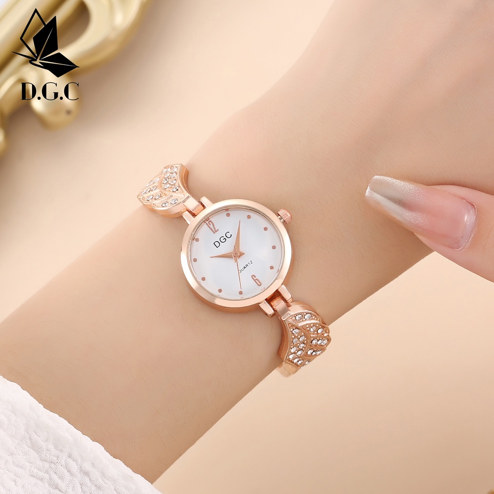 ✅Cod [Ready Stock]Jam Tangan Wanita Fashion Women Steel Band Watch Quartz Watch W239