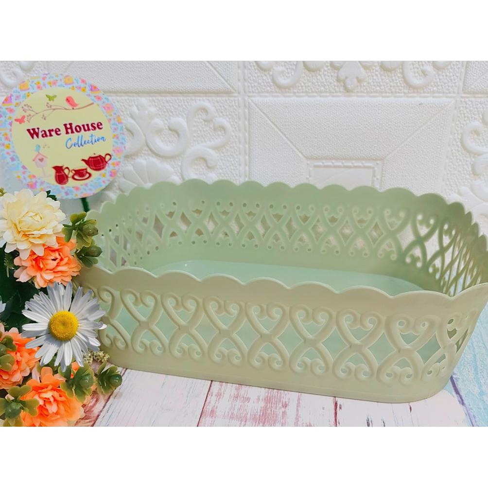 KERANJANG SERBAGUNA RENDA/ KERANJANG HANTARAN/KERANJANG BUAH