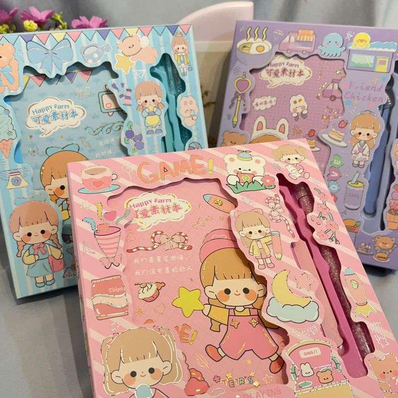 

Paket Stiker Sz-57 Stiker Momo Gift Alat Tulis Viral Kado Termurah