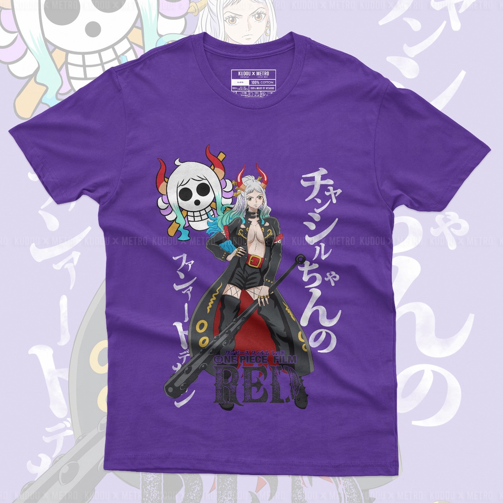 Kaos Yamato One Piece Film Red Anime Manga Premium Unisex