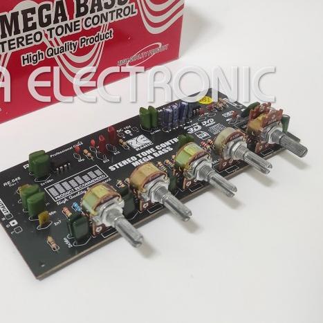 Kit Tone Control Stereo Mega Bass
