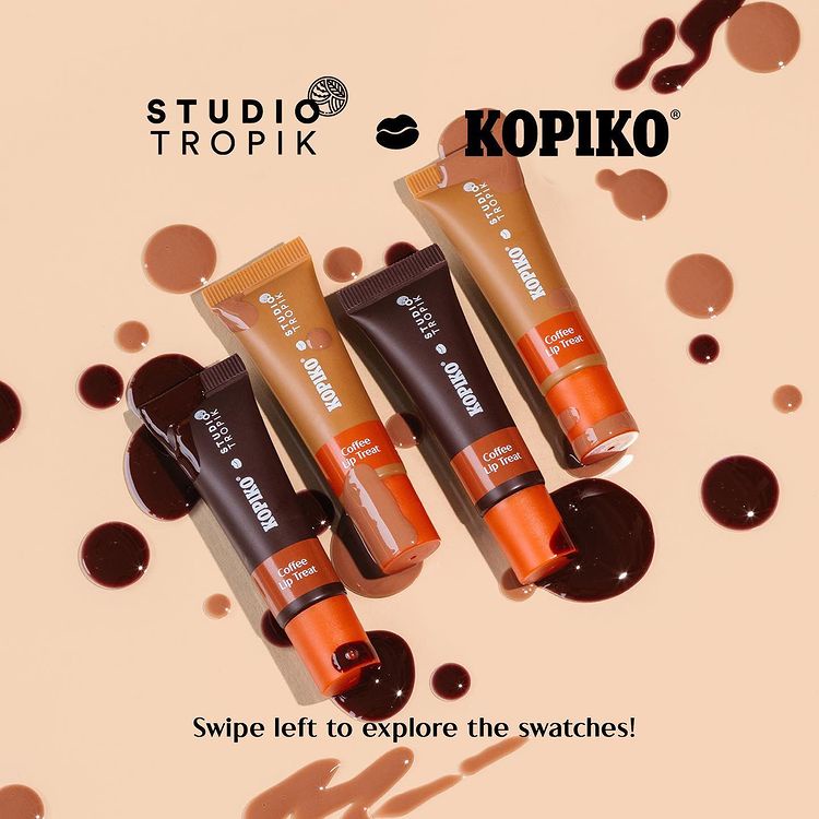 Studio Tropik x Kopiko Coffee Lip Treat