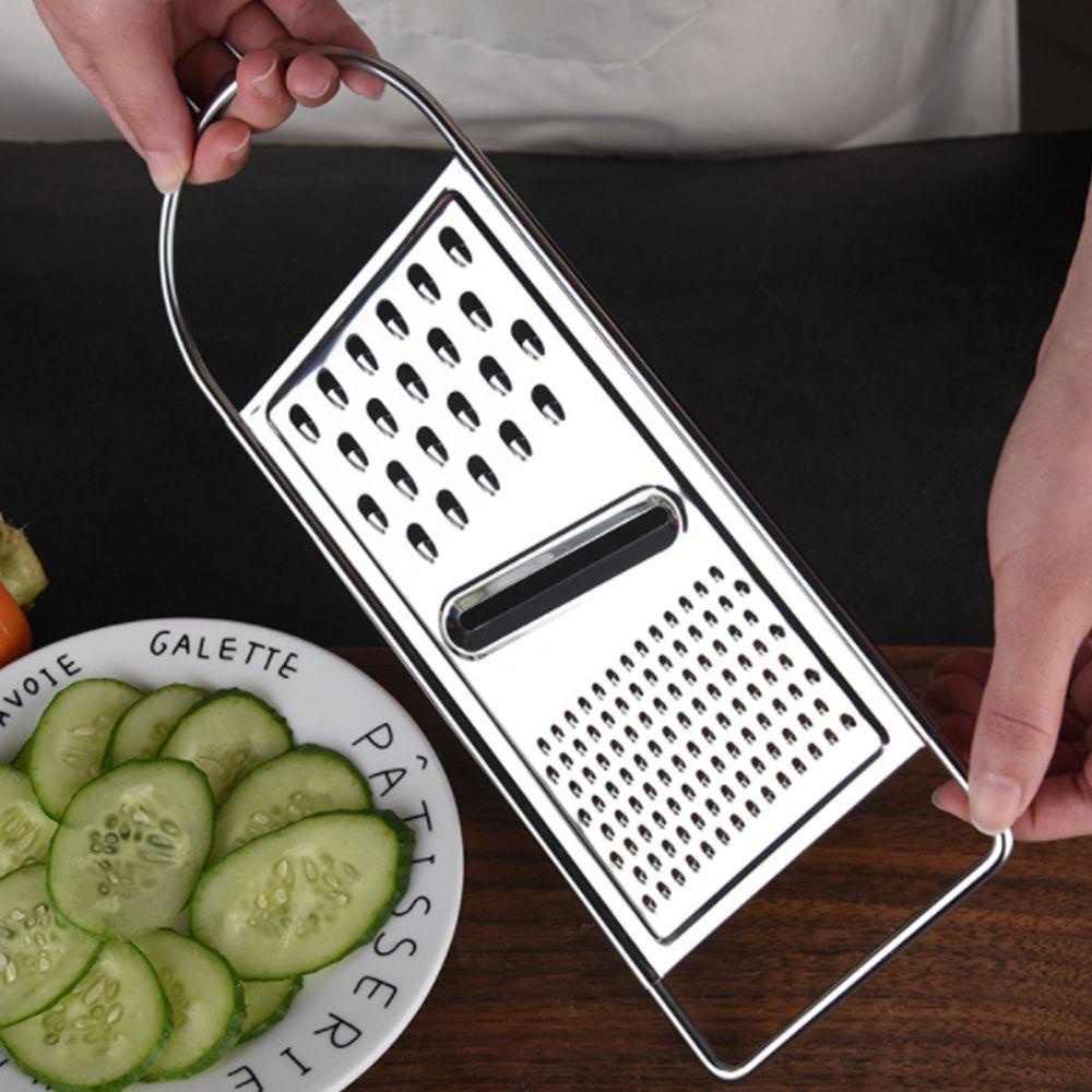 [Elegan] Parutan Multifungsi Dengan Pegangan Keju Sayur Slicer Shredder