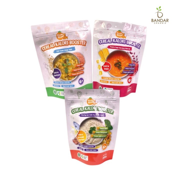 Cereal Kalori Booster Baby Food / Sereal MPASI - Plum and Blum