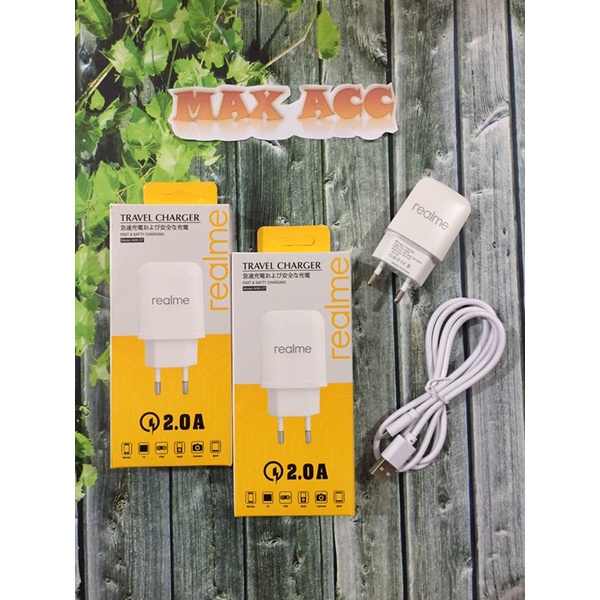 Tc Travel Charger Dell 2.0 1UsBb Branded REALME MAX
