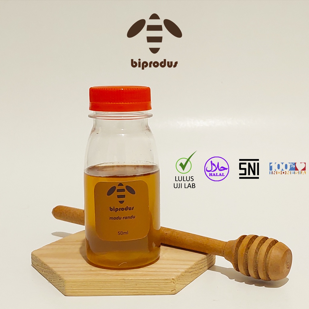 

MADU RANDU 50ML MADU ASLI MADU MURNI 100% ASLI, BIPRODUS