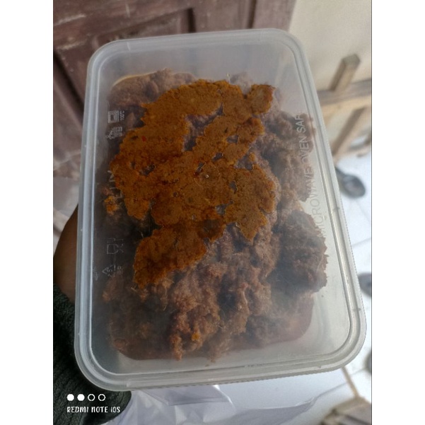 

Rendang daging 1/2kg