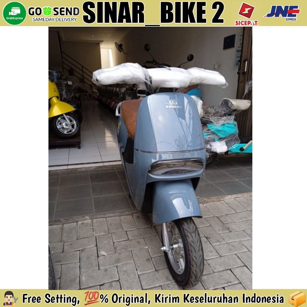 Sepeda Motor Listrik EXOTIC STERRATO Electric E Bike 800 Watt