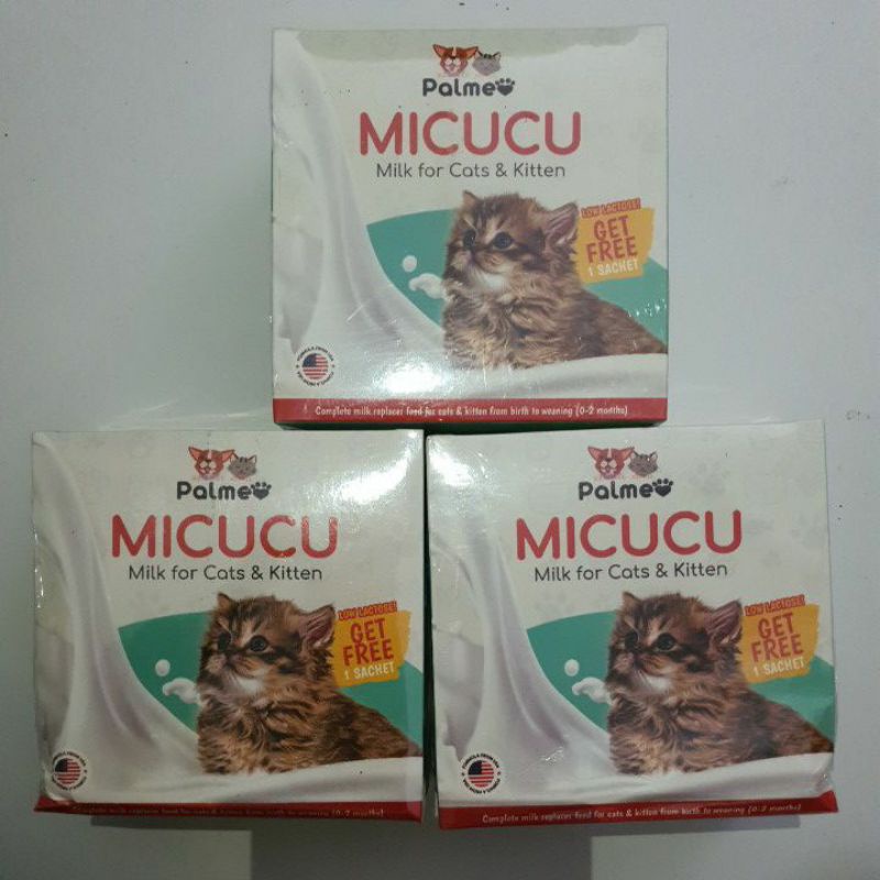 Micucu susu untuk kucing (1 Dos)