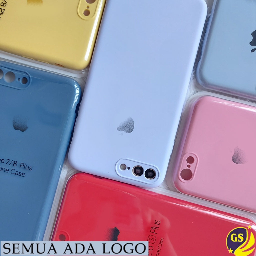 iPhone 6 6S 6 Plus 6+ 6s+ 7 8 Plus 7+ 8+ IPHONE SE 2020 Premium Case Silicone Full Cover Soft Case Silikon Casing