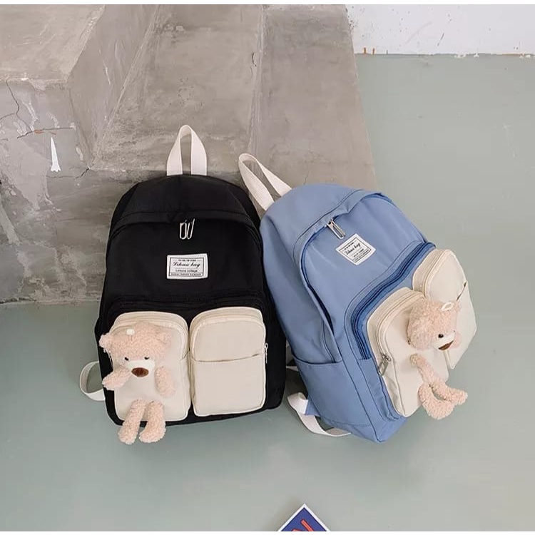 [COD] Tas Ransel Anak Perempuan Sekolah Korean Style Lucu Terbaru 2022 Ransel Punggung Anak Remaja SD SMP Elegan Lucu Termurah