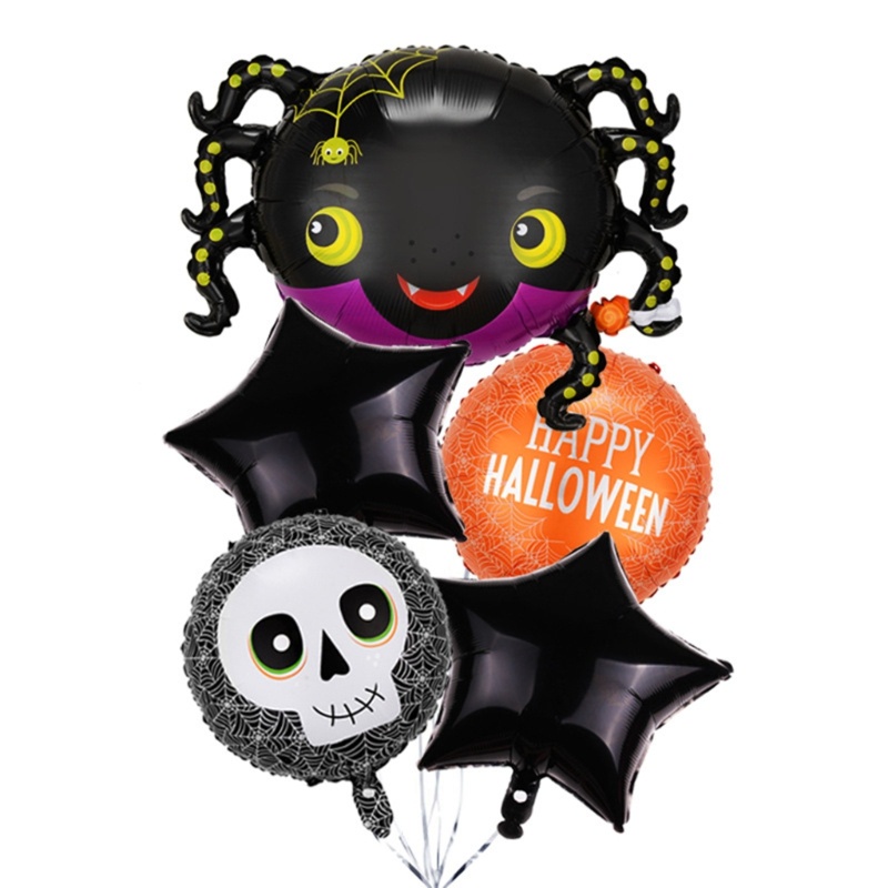 Balon Foil Desain Penyihir Halloween Untuk Anak