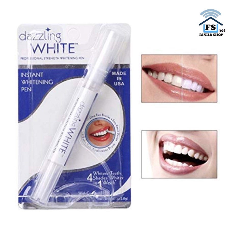 Dazzling White Pemutih Gigi Instant Teeth Whitening Gel Pen