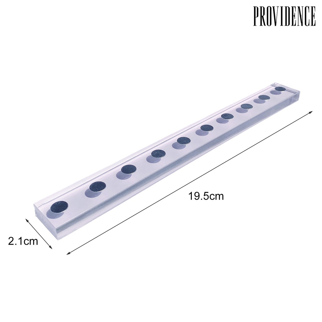 Providence ic Stand Holder Kuku Palsu Transparan Untuk Display / Latihan Nail Art