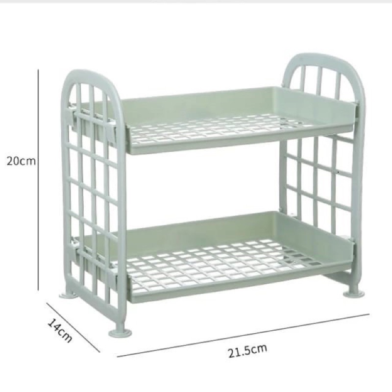 Rak Susun Mini 2 Tingkat / Rak Susun Serbaguna / Rak susun makeup
