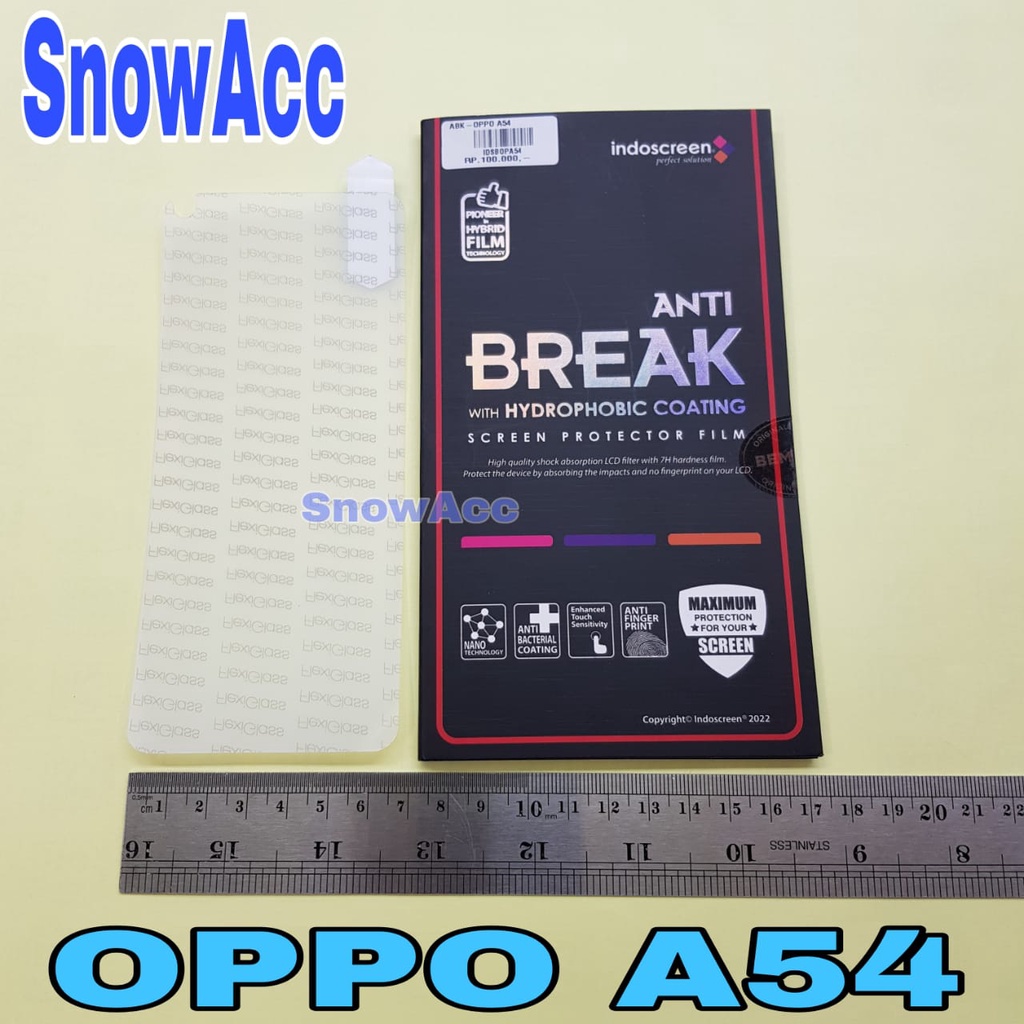 Indoscreen Anti Break OPPO A54 Anti Gores Screen Protector OPPO A54