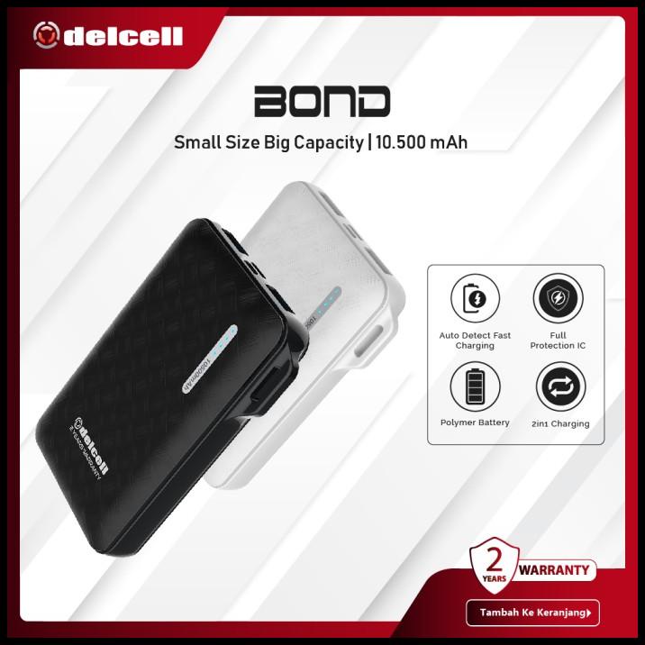 Delcell 10500Mah Powerbank Bond Real Capacity