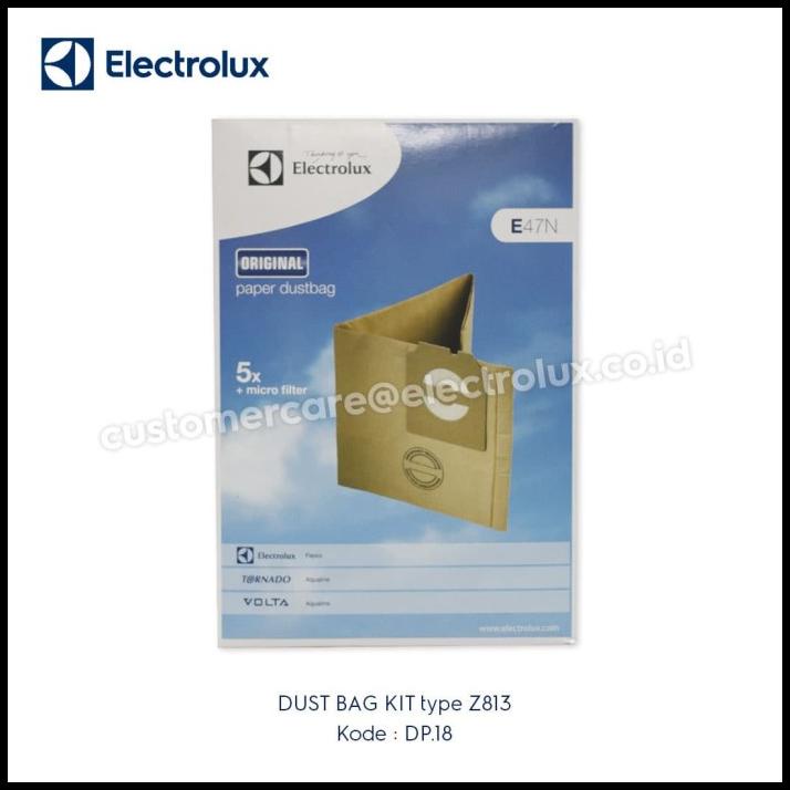 Dust Bag Vacuum Cleaner Electrolux Type Z813 Dp.18
