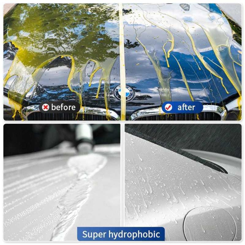 Hydrophobic Nano Coating Kaca Mobil 300ml